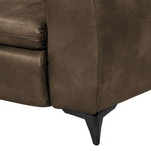 Sofa Soldeu (2-Sitzer) Antiklederlook - Havanna