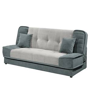 Canapé convertible Kallestad II Microfibre - Anthracite / Gris platine