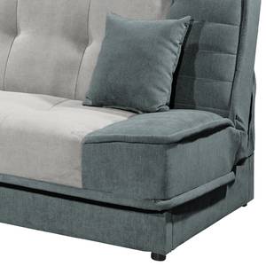 Canapé convertible Kallestad II Microfibre - Anthracite / Gris platine