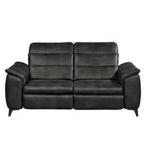 Sofa Soldeu (2-Sitzer) Antiklederlook - Anthrazit