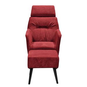 Fauteuil Tandil II Microfibre - Rouge