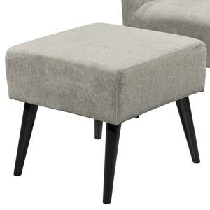 Fauteuil Tandil II Microfibre - Gris clair