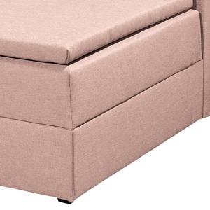 Schlafsofa Romang II Strukturstoff - Mauve