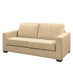 Schlafsofa Latina Premium I Antiklederlook - Beige