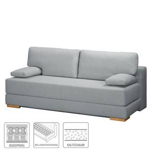 Boxspring-Schlafsofa Magano Grau