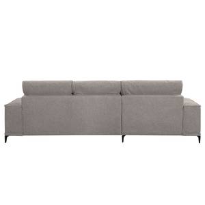 Ecksofa Macae Grau - Longchair davorstehend links