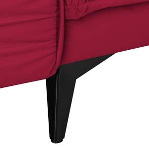 Canapé panoramique Machado Rouge - Méridienne courte à droite / longue à gauche (vue de face)