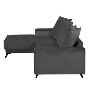 Ecksofa Machado Anthrazit - Longchair davorstehend links