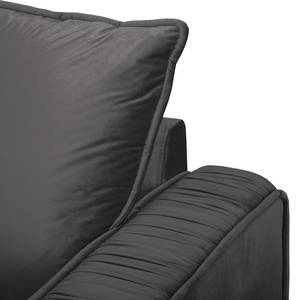 Ecksofa Machado Anthrazit - Longchair davorstehend links