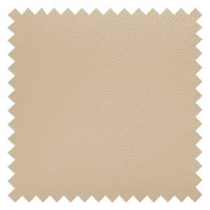 Schlafsofa Formosa mit Matratze Echtleder - Warmes Beige