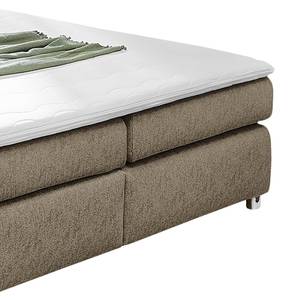 Lit boxspring Napo Mat beige clair