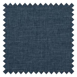 Polsterhocker SOLA Webstoff Luba: Jeansblau