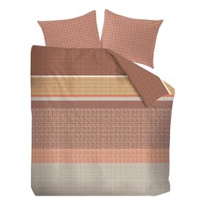 Beddengoed Birger Renforcé - Oud pink - 200x200/220cm + 2 kussen 70x60cm