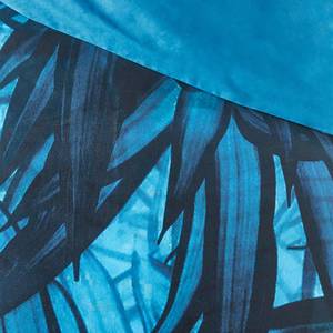 Parure de lit Mineral Satin - Bleu nuit - 155 x 220 cm + oreiller 80 x 80 cm