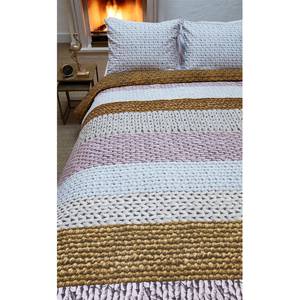 Beddengoed Valdemar Flanel - Lichtroze - 140x200/220cm + kussen 70x60cm