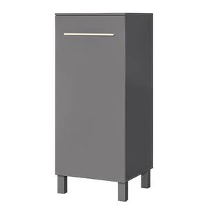 Meuble frigo encastrable Kavola Anthracite / Imitation chêne Sonoma