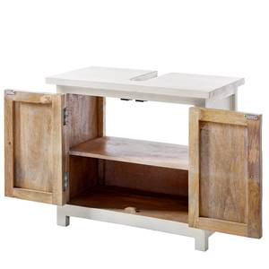 Waschbeckenunterschrank Mirador Mango massiv - Weiß