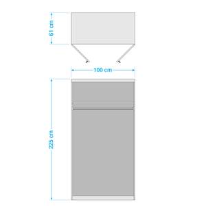 Schrank-Anbaumodul hülsta now basic II Weiß