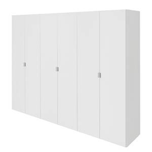 Armoire hülsta now basic Blanc - 6 portes