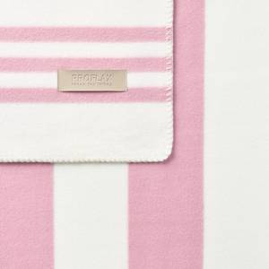 Plaid Tira Fleece - Wit/roze