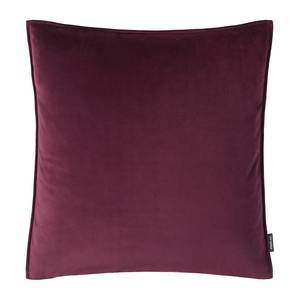 Kissenbezug Milano Polyester - Aubergine - 50 x 50 cm