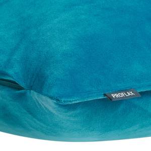 Housse de coussin Milano Polyester - Bleu pétrole - 40 x 40 cm