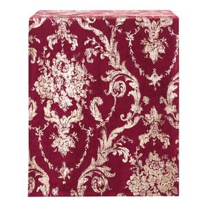 Chemin de table Ruben Velours - Rouge Bordeaux