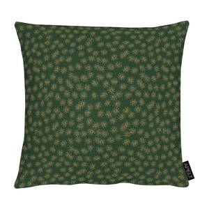 Kussensloop 1501 textielmix - Groen/goudkleurig