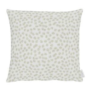 Coussin 1501 Tissu mélangé - Blanc / Doré