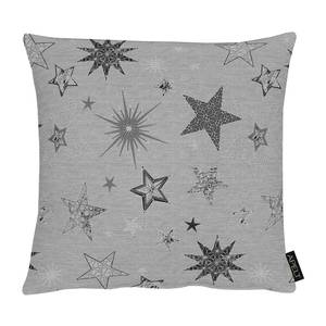 Housse de coussin 1503 Tissu mélangé - Gris / Argenté