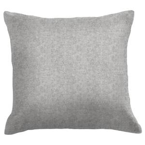 Parure de lit réversible Deero Étoffe de coton - Gris clair - 155 x 220 cm + oreiller 80 x 80 cm