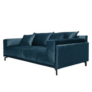 Sofa Betel I (3 -Sitzer) Samt - Marineblau