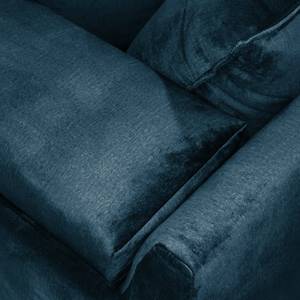 Sofa Betel I (3 -Sitzer) Samt - Marineblau