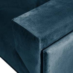 Sofa Betel I (3 -Sitzer) Samt - Marineblau