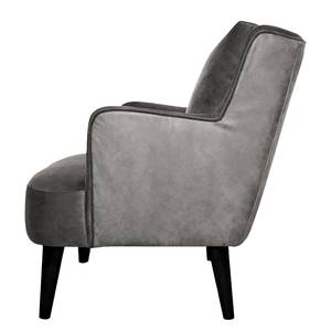 Fauteuil Bariri I Velours - Gris clair