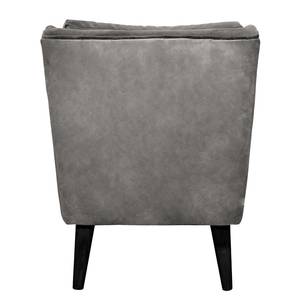 Fauteuil Bariri I Velours - Gris clair