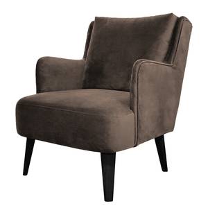 Fauteuil Bariri I Velours - Marron