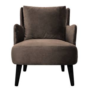 Fauteuil Bariri I Velours - Marron