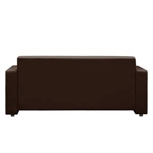 Sofa Jales (3-Sitzer) Kunstleder - Schokolade/ Braun