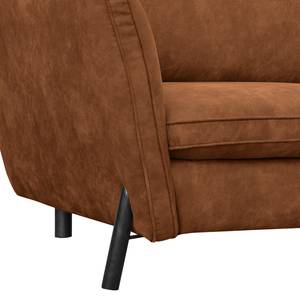 Sofa Lajedo (3-Sitzer) Antiklederlook - Cognac