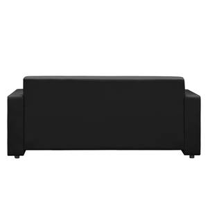 Sofa Jales (3-Sitzer) Kunstleder - Schwarz