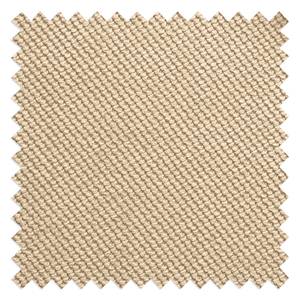 Hoekbank Labate geweven stof - Beige - Longchair vooraanzicht rechts