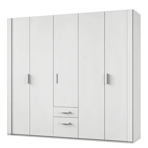 Drehtürenschrank Mainau II Weiß - 225 x 208 cm