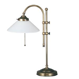 Lampe Wimille Verre / Laiton vieilli - 1 ampoule