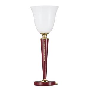 Lampe Vaudry V Verre / Hêtre massif - 1 ampoule