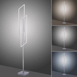 Staande LED-lamp Inigo aluminium - 2 lichtbronnen