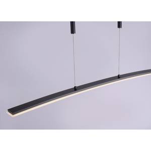 LED-Pendelleuchte Janina Eisen / Aluminium - 1-flammig