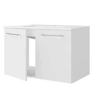 Meuble avec vasque Melville Blanc - Largeur : 60 cm