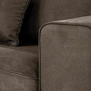2,5-Sitzer Sofa Randan Antiklederlook - Microfaser Bice: Bisonbraun