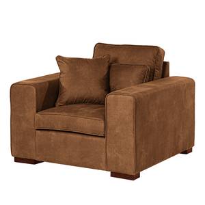 Fauteuil Randan Tissu - Microfibre Bice: Nougat